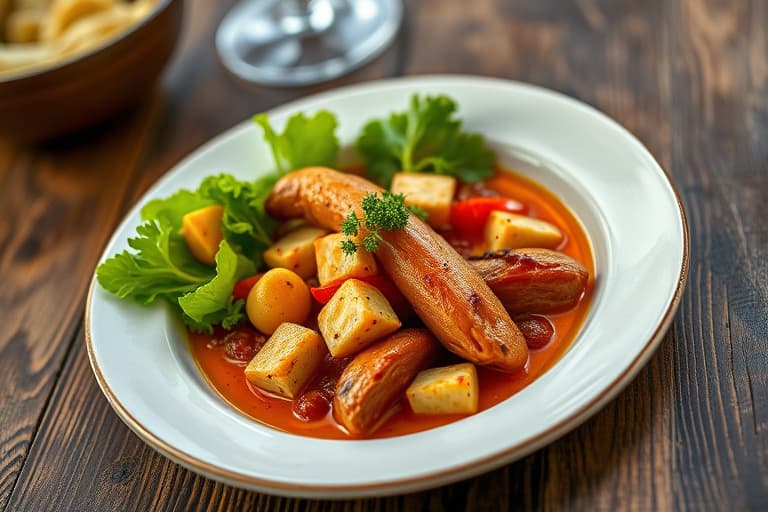 Syrlig sommerlinsene og reddik