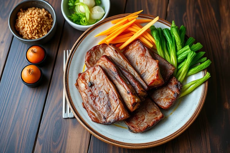 Bulgogi (koreansk grillbiff)