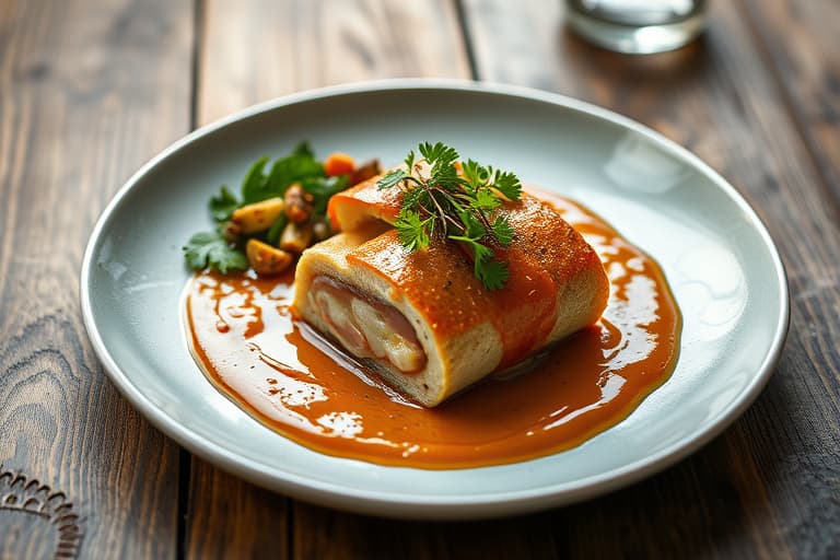 Hjertevarm pølse- og brokkolirabescasserolle