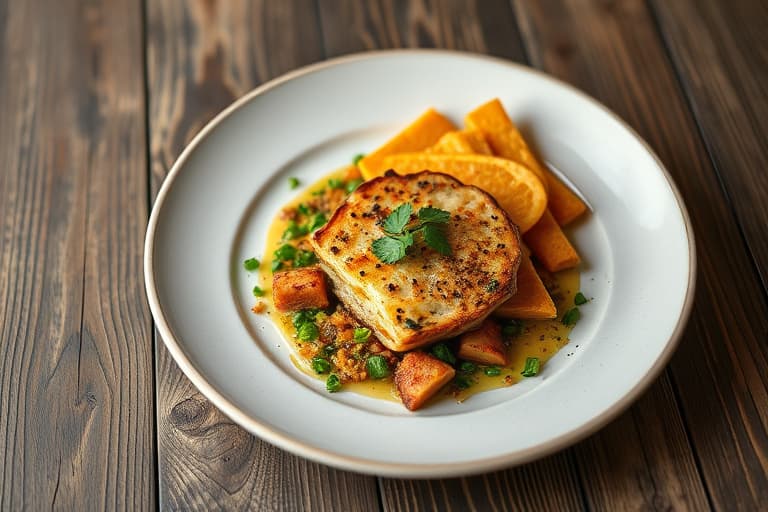 Knekkebrøddekte kikertekaker