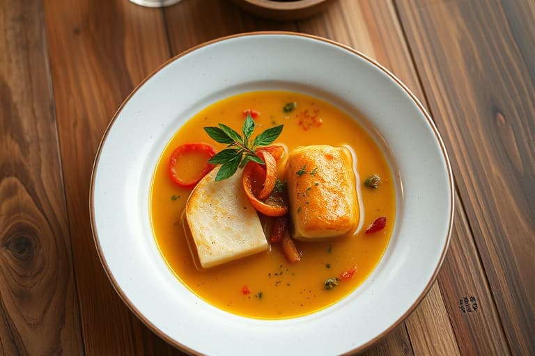 Bestemors fiskebolle-suppe