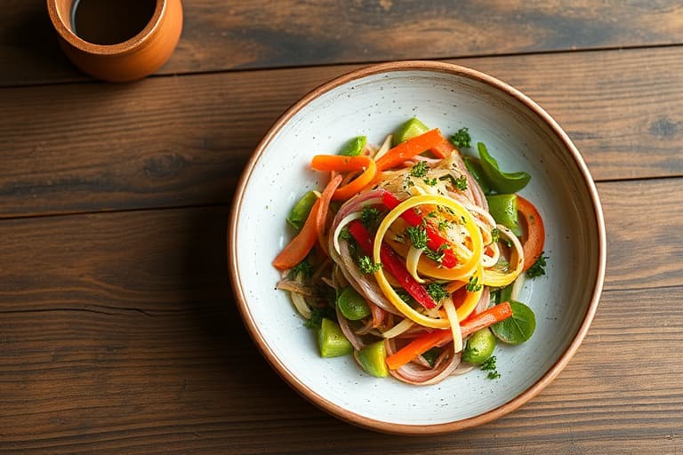 Rask thailandsk kyllingsalat