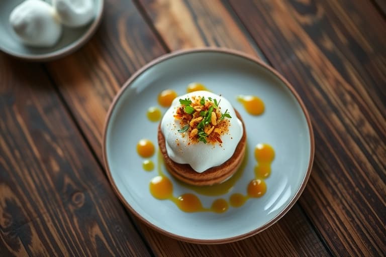 Mini støpejernspanne med s'mores