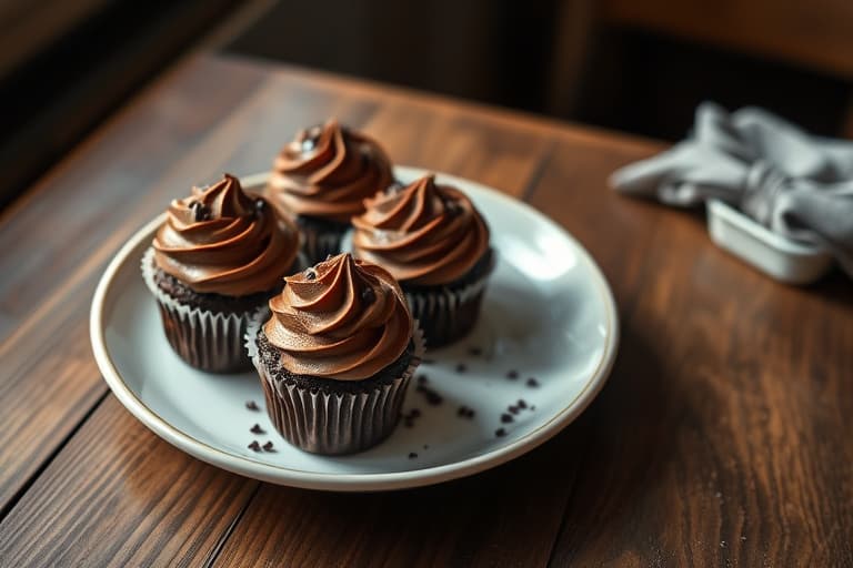 Choco-Coco Cupcakes