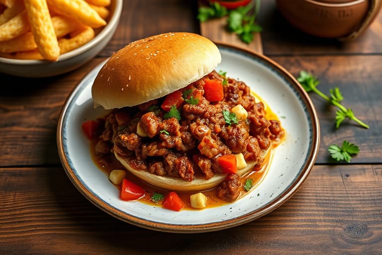 Asiatisk-inspirerte Sloppy Joes