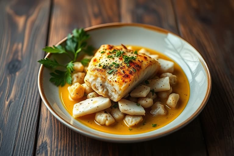 Bacalhau Cremoso (brasiliansk saltfiskdipp)