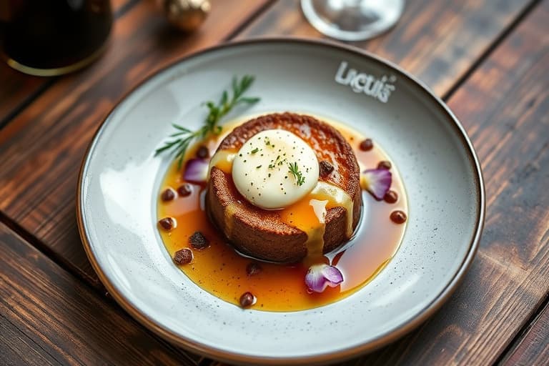 Annie's hvite sjokolade-Kahlua®-kremkake med crème brûlée