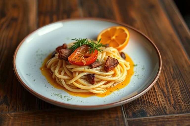 Sopp fylt med artisjokk