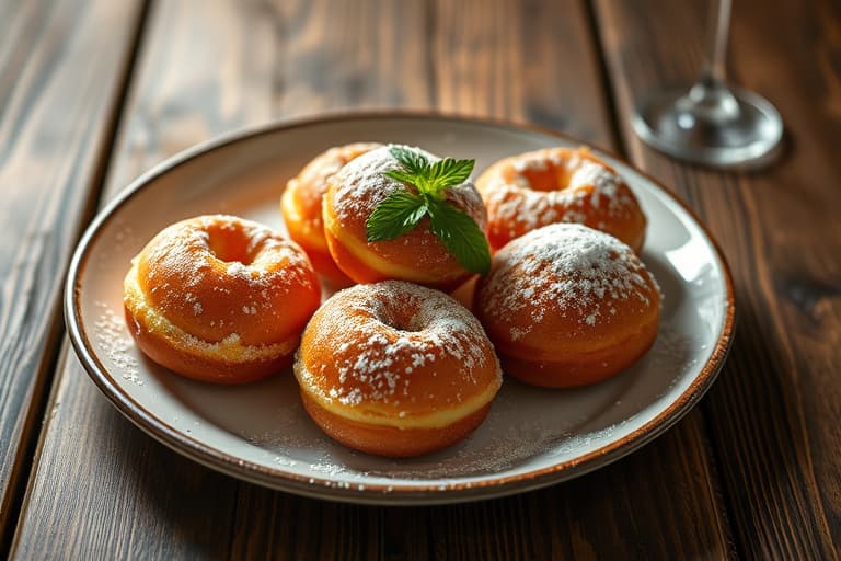 Costas franske markedets doughnuts (beignets)