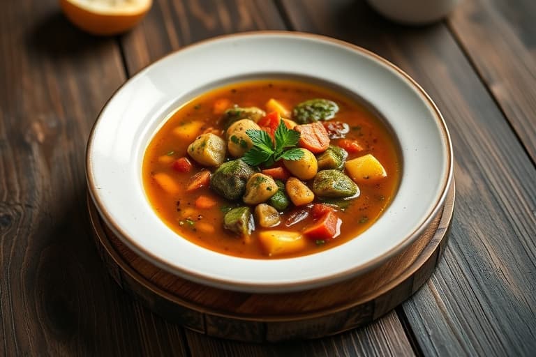 California italiensk bryllupssuppe