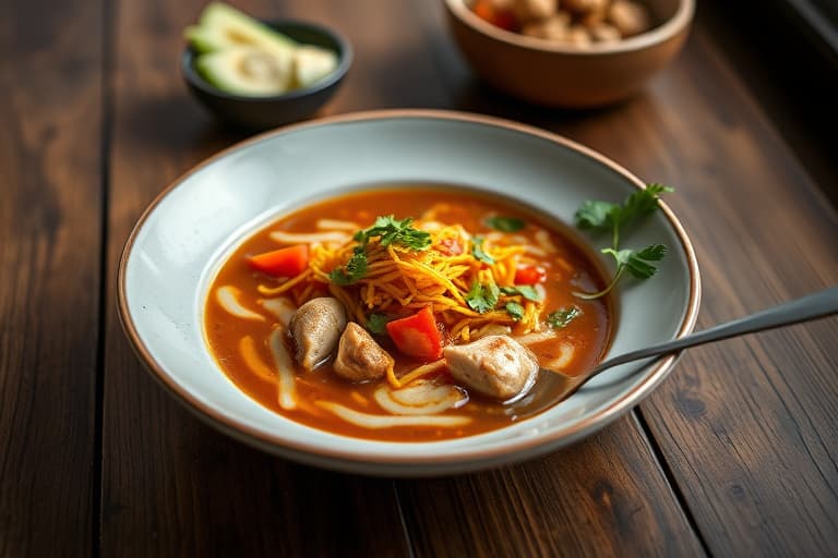 Langsomkokers Taco-suppe