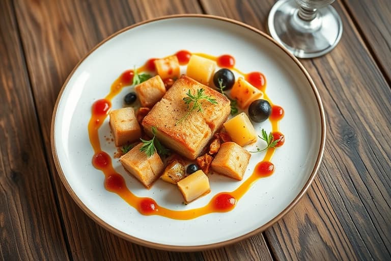 Kirsebær- og pistasjnougat