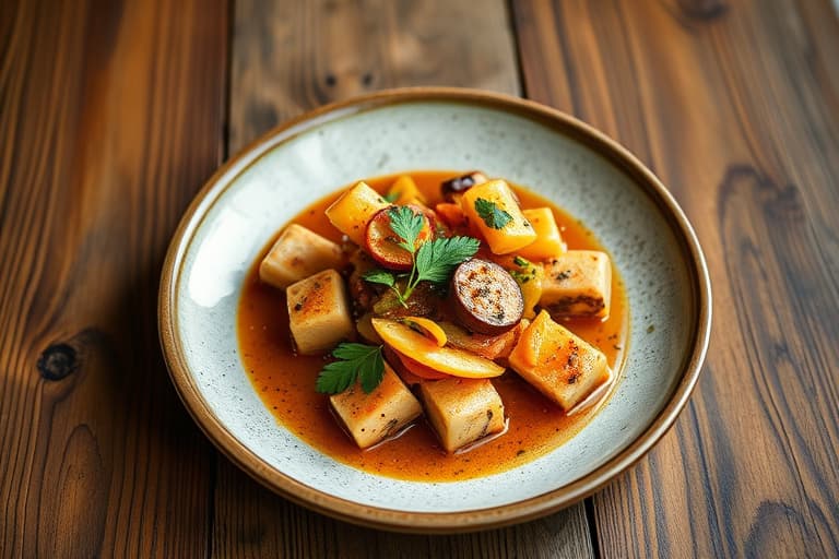 Karibisk kokosnøtt-karri saus