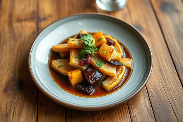 Plomme- og hasselnøttkake