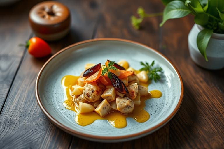 Liten rullet vaniljekjeks