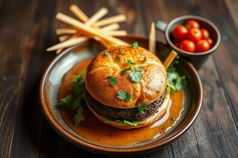 Siciliansk kalkunburger