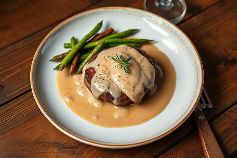 Filet Mignon med Stroganoff-saus