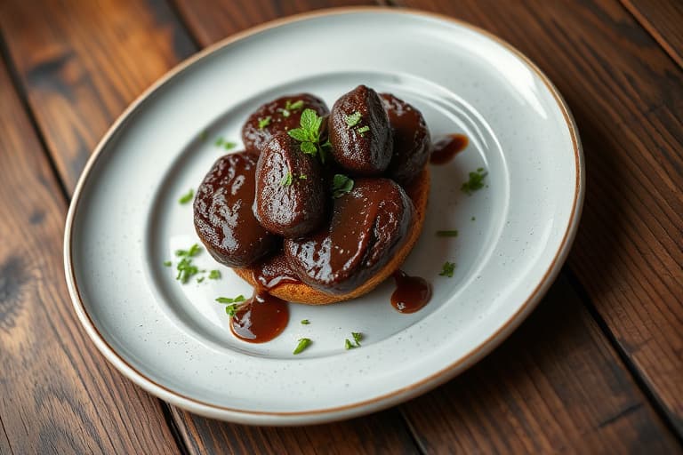 Fudgy sjokoladebiter med valnøtter