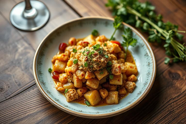 Jordbær- og pistasjcrumblepai