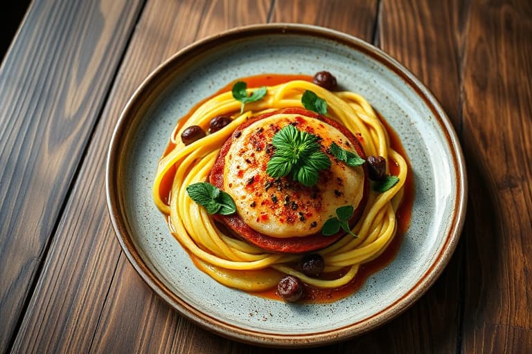 Pannestekte kalvesteiker med ruccola