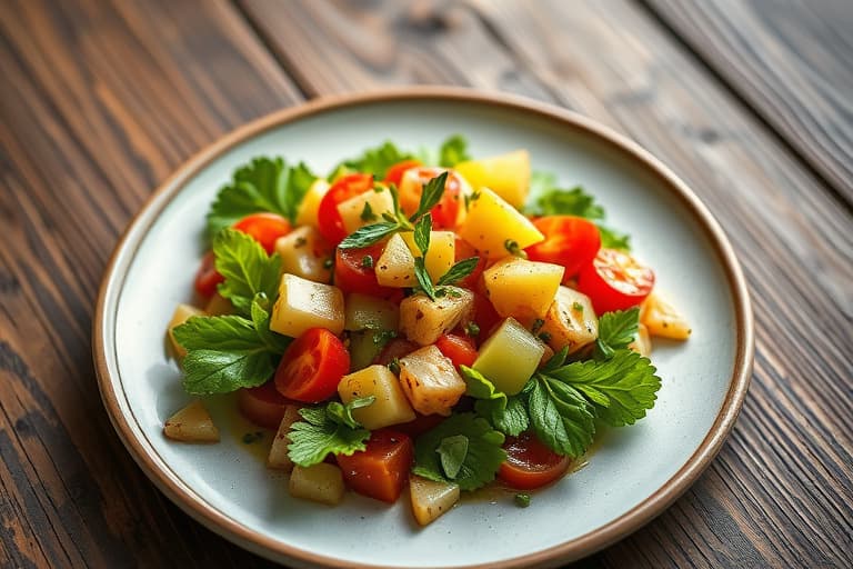 Gulrot-, avokado- og appelsinsalat