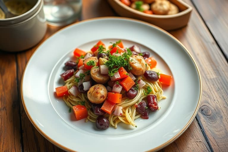 Feta- og hvete-berrsalat