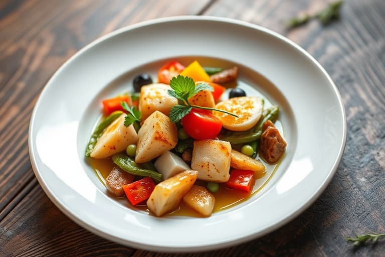 Kraftig pølse- og salvie-fylling