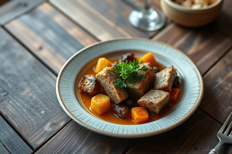 Potet- og høstgrønnsaksstuing