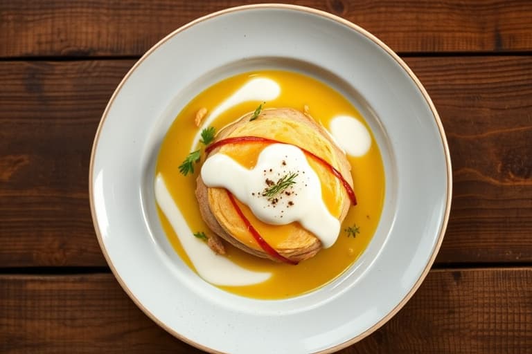 Karrésaus med yoghurt