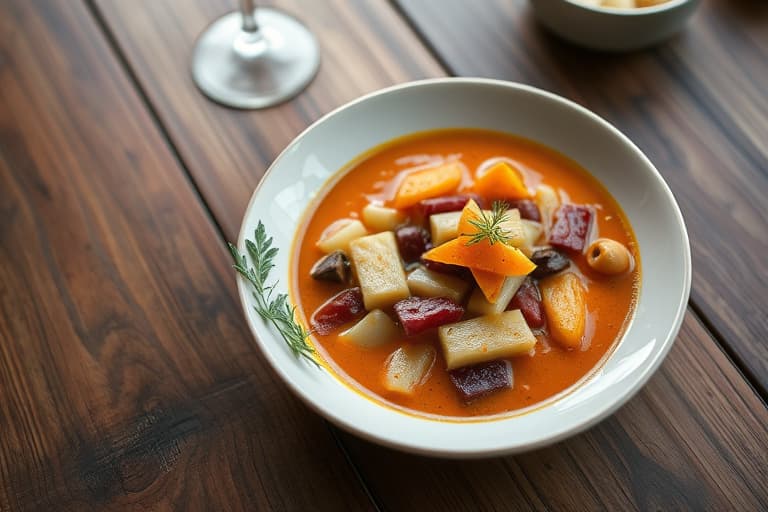 Sellerirotsuppe med timiancroutoner