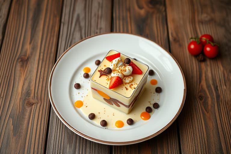 Ristet kokosnøttkake-trifle