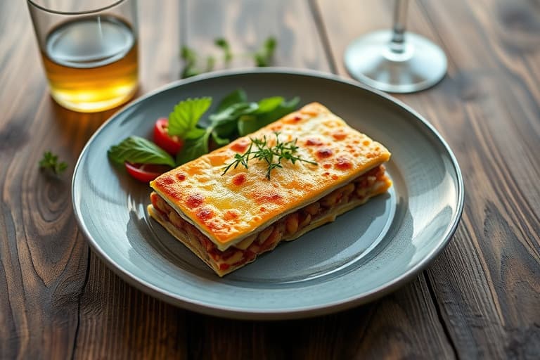 Spinat og surkål spanakopita