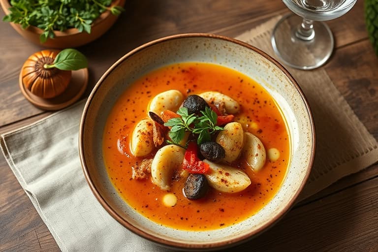 Appelsinsmakende rødbetsuppe med gressløk