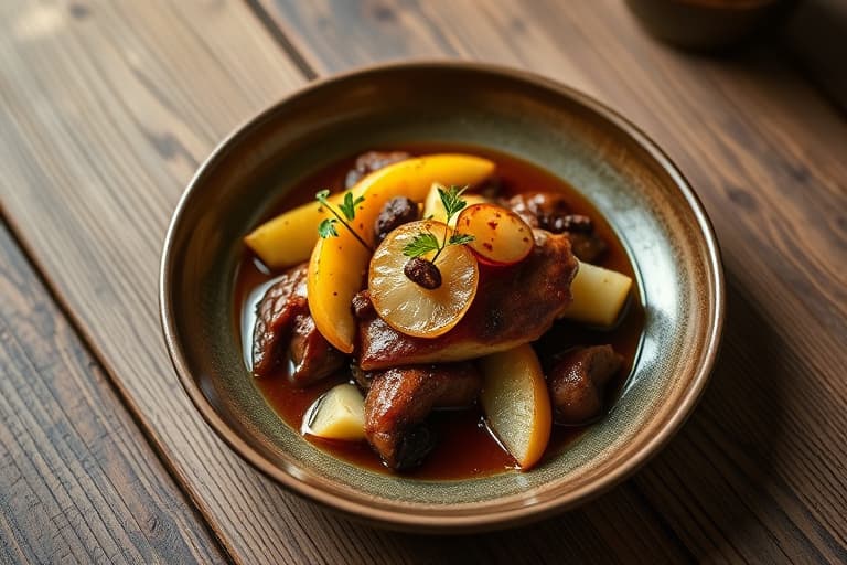 Meksikansk sjokoladeiskremkake med appelsinmeringue