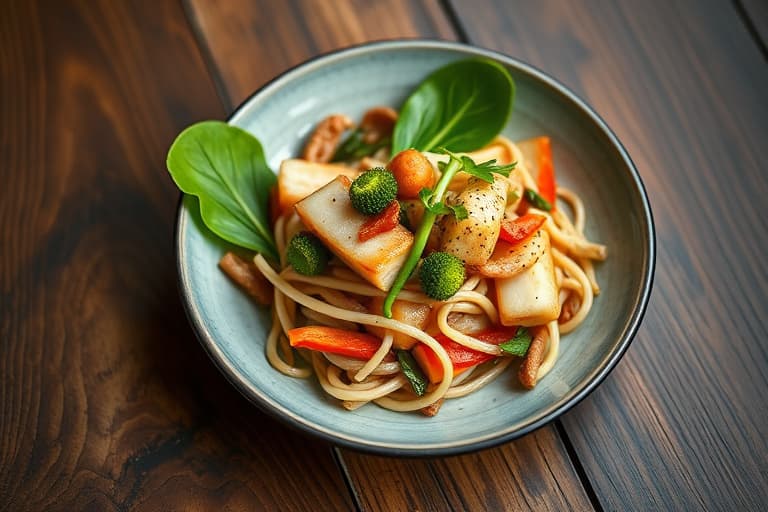 Stekt sesambabybok choy