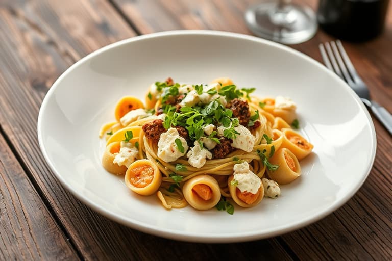 Endivesalat med epler, valnøtter og Gorgonzola