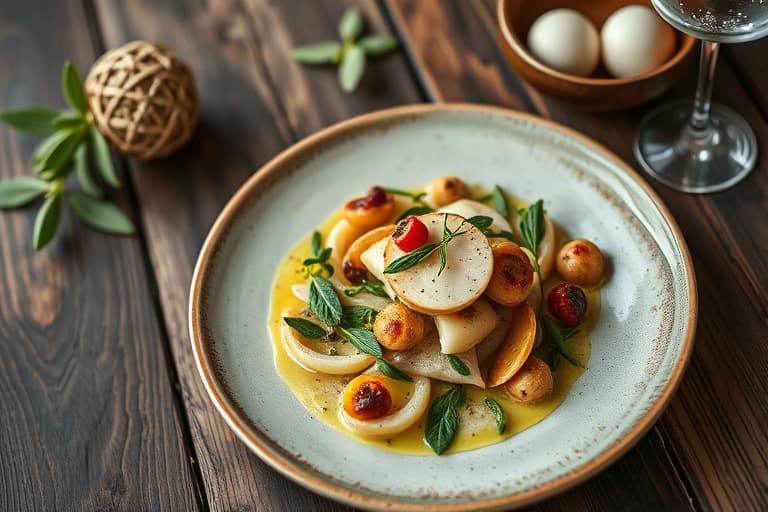 Sage- og hvitløksmos