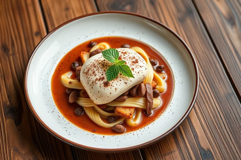 Fransk mocha makronetart