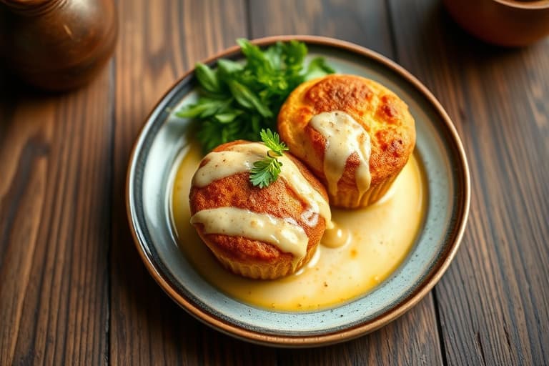 Ingefær-gresskarmuffins