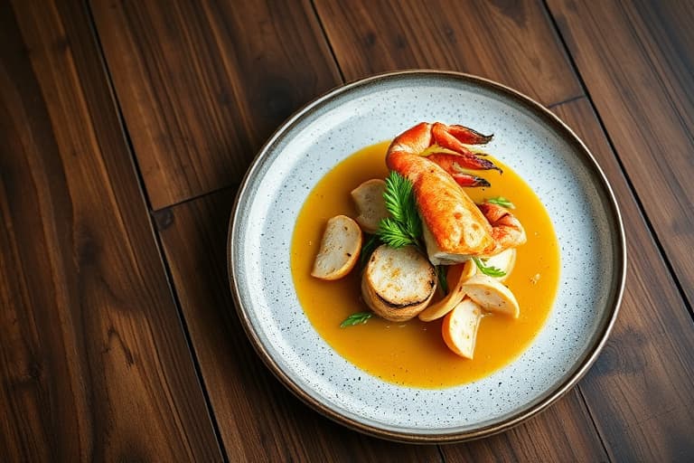 Kyllinglår av Cornish-høne med krabbeäpple- og salviesaus