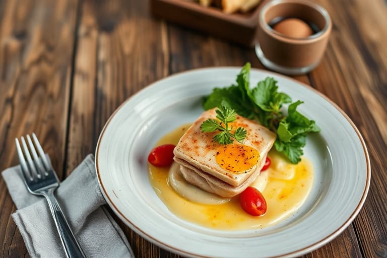 Pære- og rosinminsepai med rutete deig