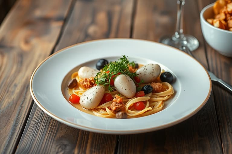 Rekesalat med selleri og hvite bønner