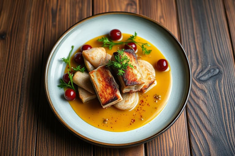 Rostet lammelår med mynte, hvitløk og kremet lima-bønnepuré