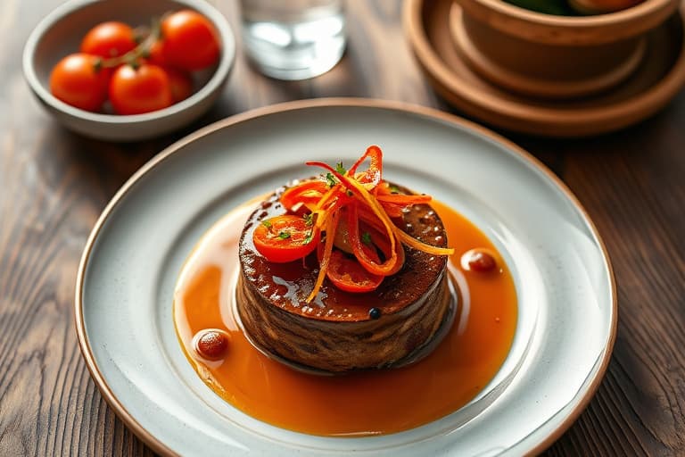 Borsjtsj med pepperrotterrine