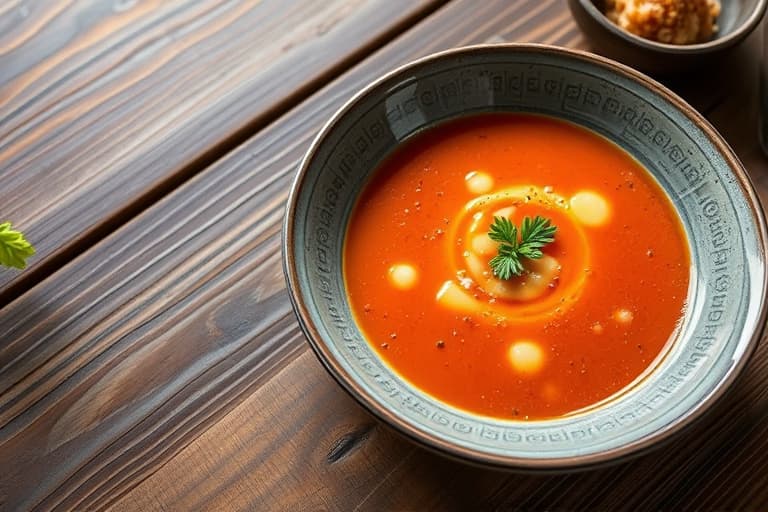 Malaga Mandel Gazpacho