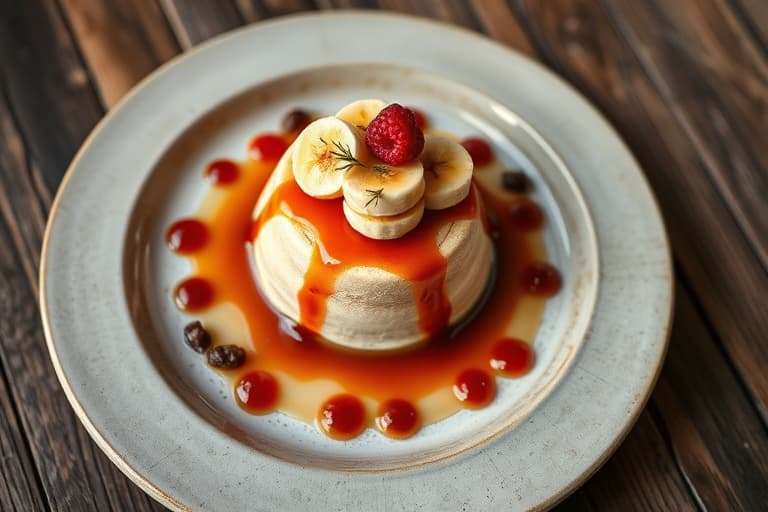 Rom, karamell og bananbrødpudding