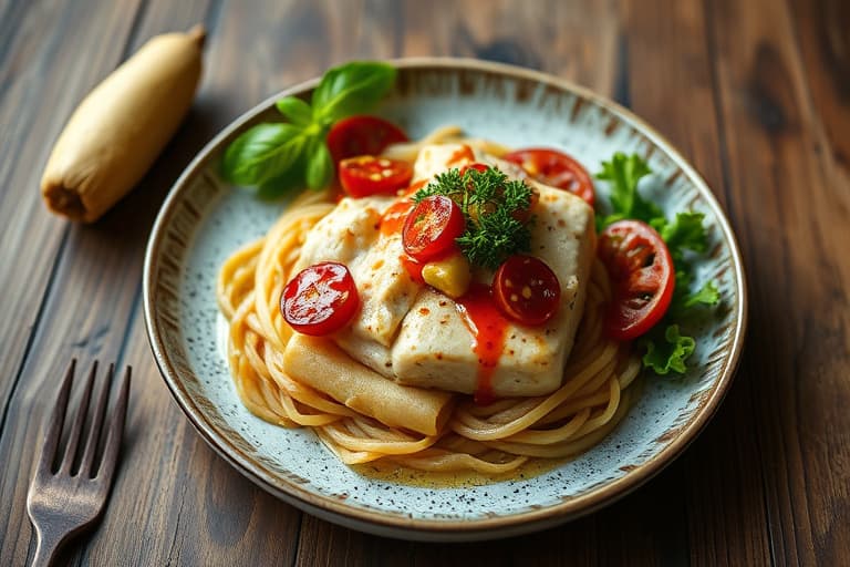 Penang stekte risnudler