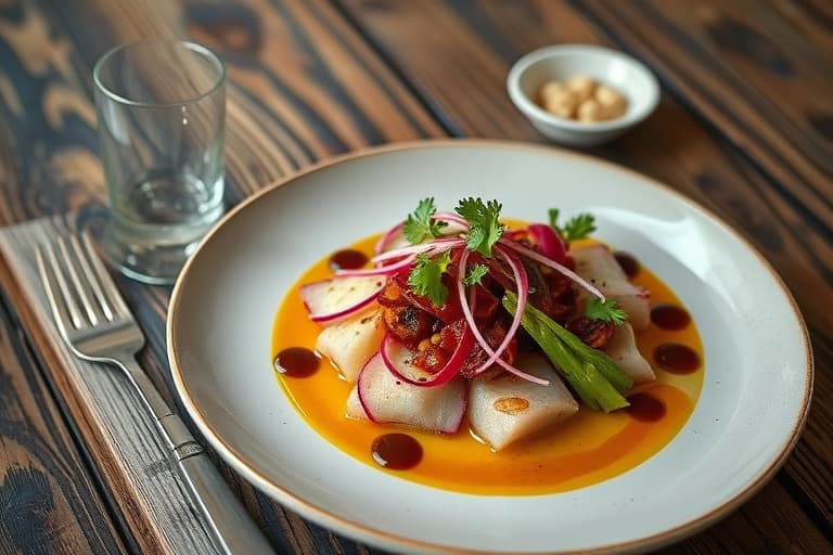 Honningnøttkål med radicchio og miso