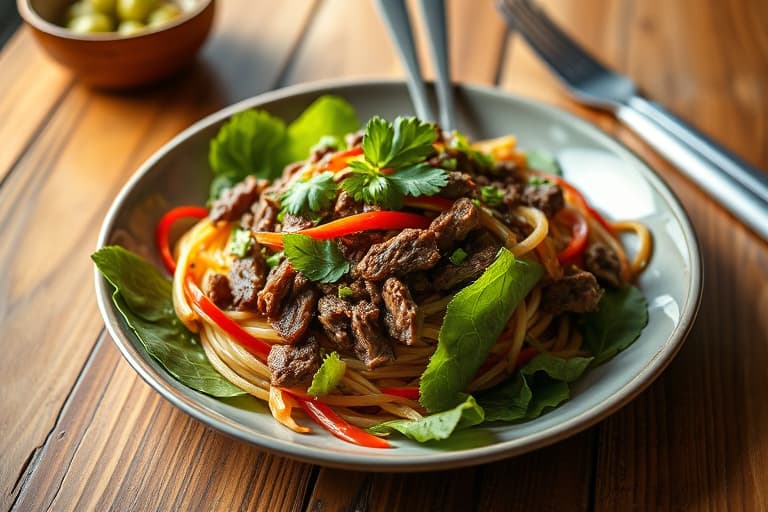 Vietnamese-Style Beef Salad