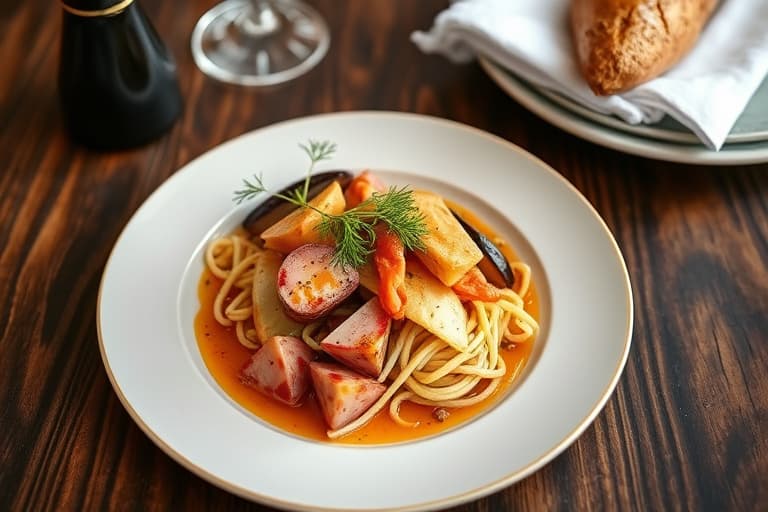 Spansk svinekjøttgryte